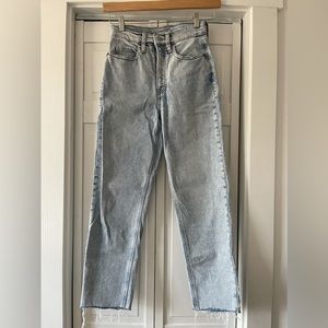 Old Navy Sky High Straight Jeans